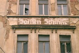 Bild: Altes Reklameschild in Zittau