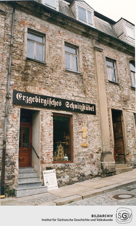 Erzgebirgisches Schnitzstübel in Schneeberg