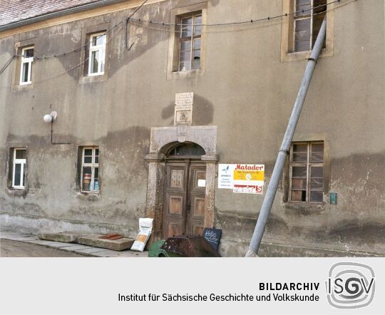 Teil der ehemaligen Mühle in Großpostwitz
