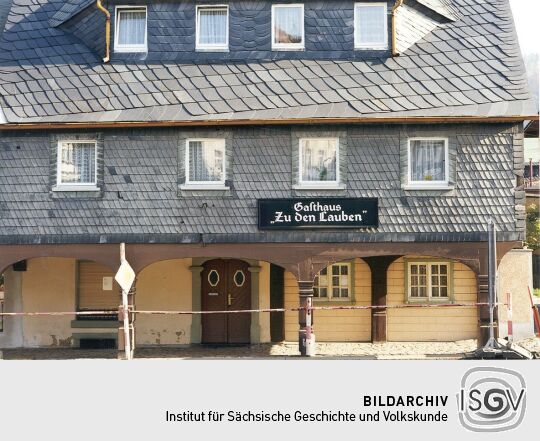 Gaststätte "Zu den Lauben" in Schirgiswalde