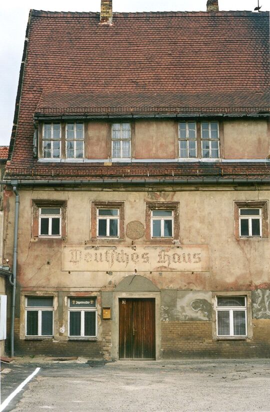 Ehemalige Gaststätte "Deutsches Haus" in Pegau