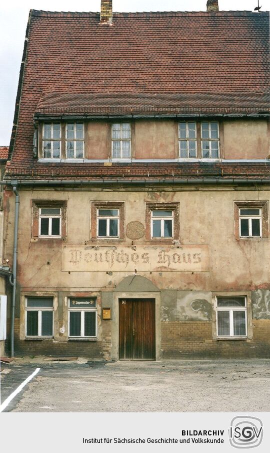 Ehemalige Gaststätte "Deutsches Haus" in Pegau