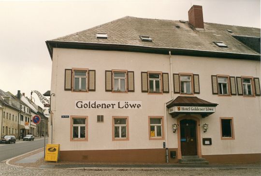 Hotel "Goldener Löwe" in Sayda