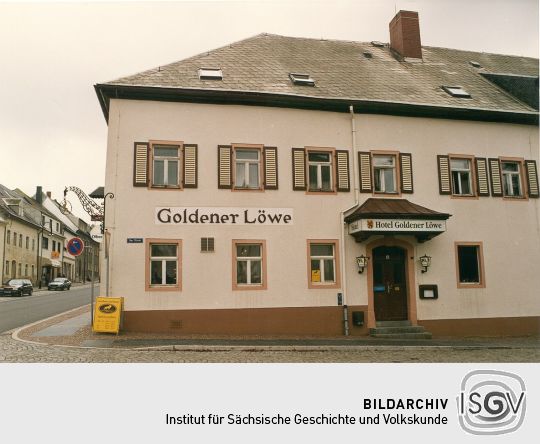 Hotel "Goldener Löwe" in Sayda