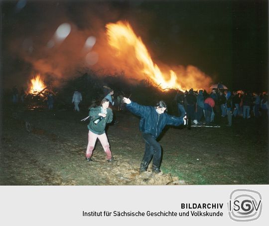 Hexenfeuer in Mengelsdorf