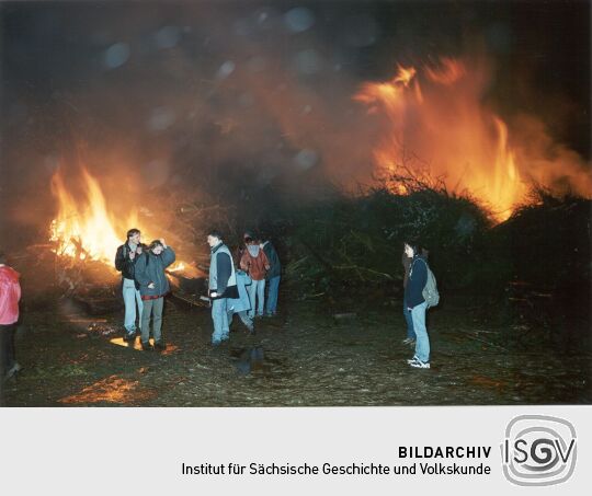 Hexenfeuer in Mengelsdorf