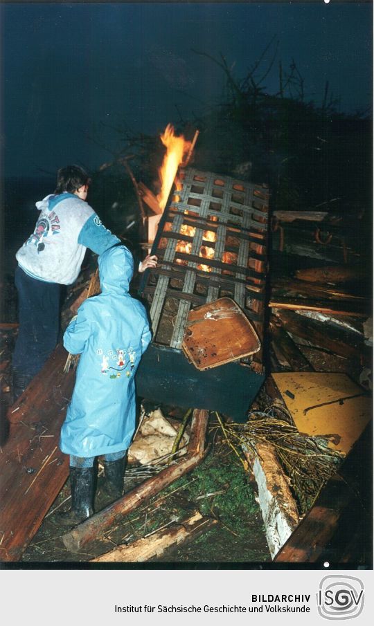 Hexenfeuer in Mengelsdorf