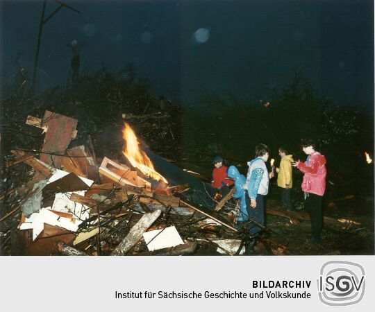 Hexenfeuer in Mengelsdorf
