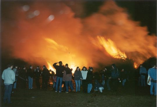 Hexenfeuer in Mengelsdorf