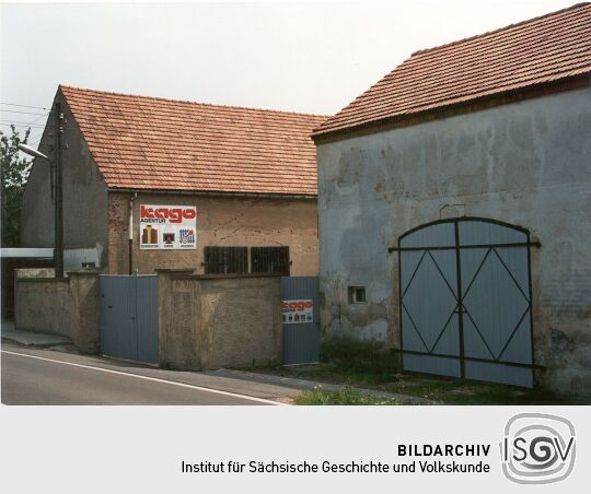 Scheunen eines ehemaligen Bauernhofes in Mochau