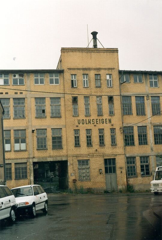 Stillgelegte Textilfabrik in Hartmannsdorf