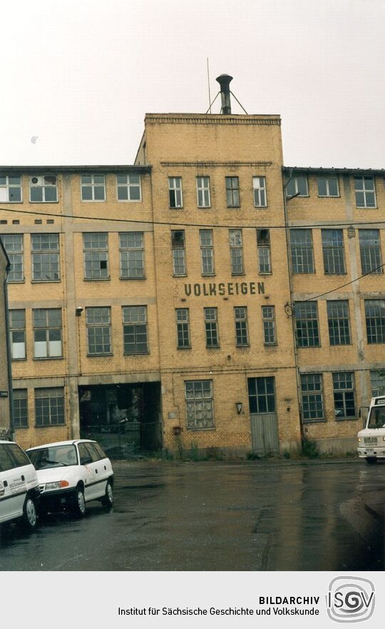 Stillgelegte Textilfabrik in Hartmannsdorf