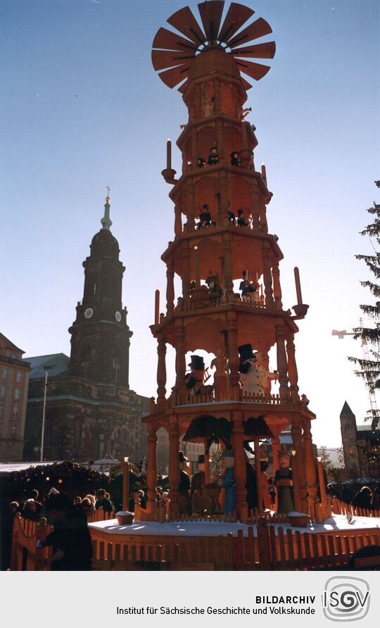 Striezelmarkt in Dresden