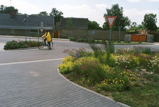 Neue Hauptstraße in Sausedlitz