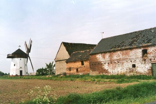 Windmühle bei einem Priesterer Bauernhof