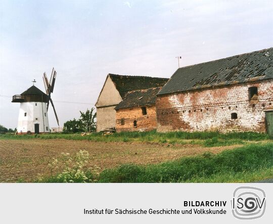 Windmühle bei einem Priesterer Bauernhof