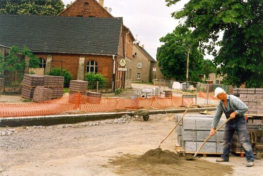 Erneuerung der Dorfstraße in Hohenprießnitz