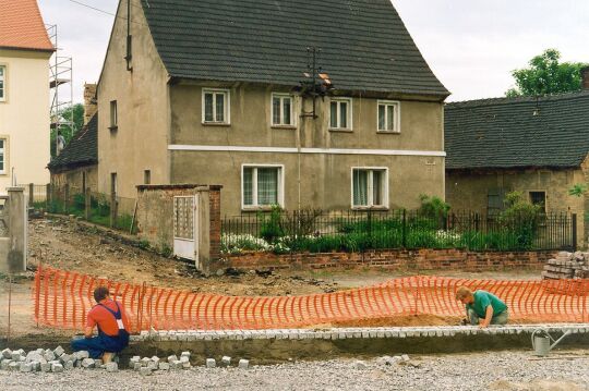 Erneuerung der Dorfstraße in Hohenprießnitz