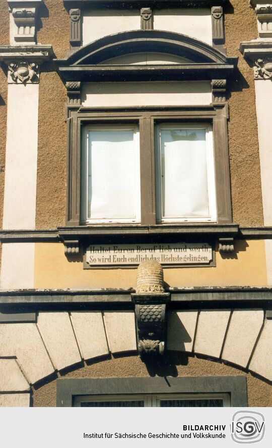 Verziertes Wohnhaus in Freital