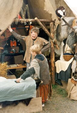 Bild: Kürschner auf dem Friedensfest in Kötzschenbroda