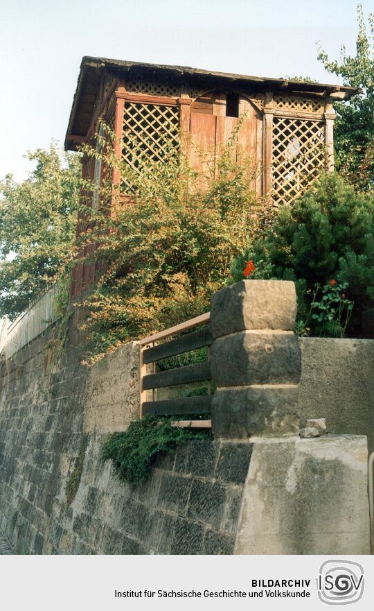 Gartenlaube in Wachwitz