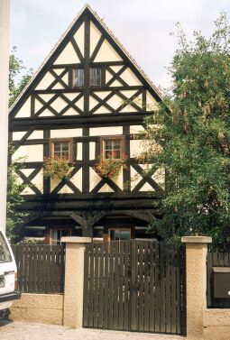 Bild: Umgebindehaus in Wachwitz