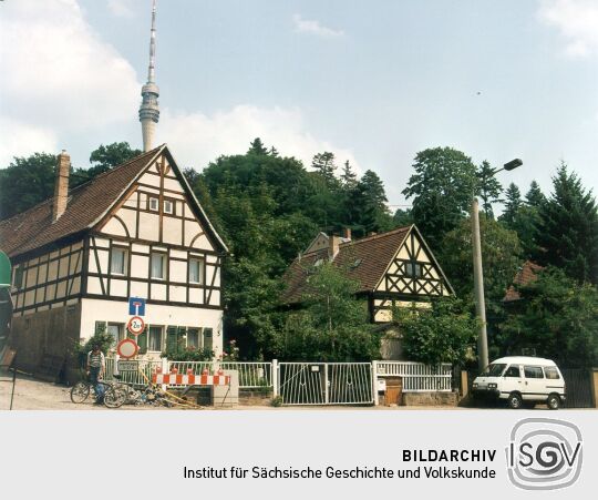 Fachwerkhäuser in Wachwitz