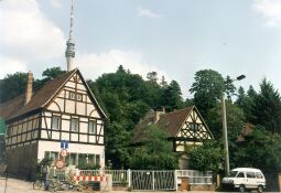 Bild: Fachwerkhäuser in Wachwitz