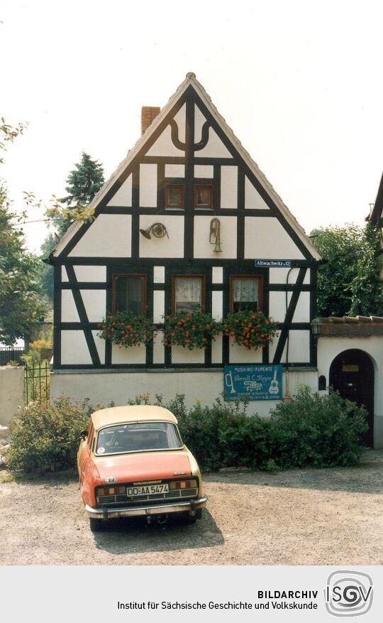 Fachwerkhaus in Wachwitz