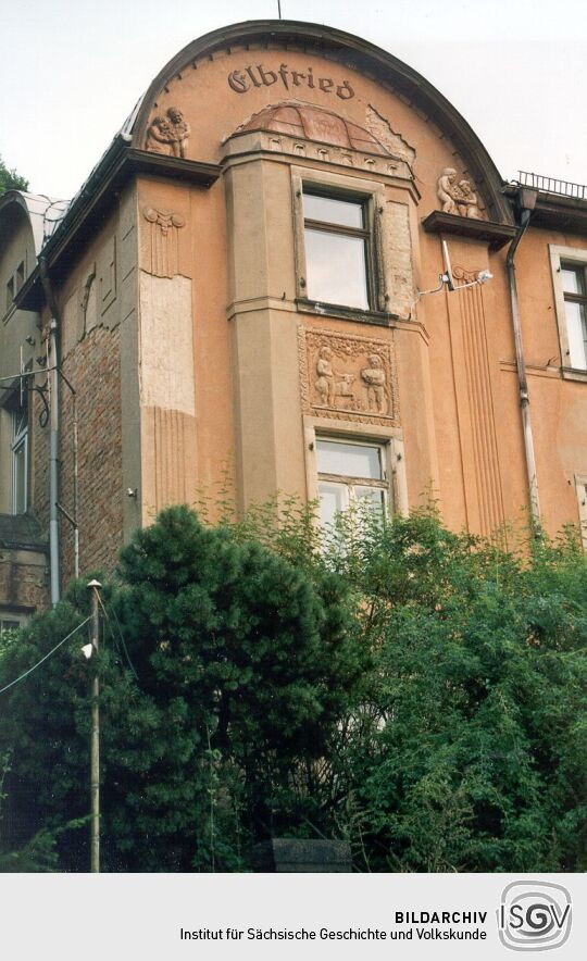 Haus "Elbfried" in Wachwitz