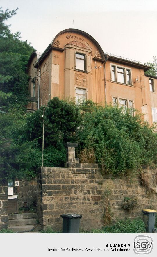Haus "Elbfried" in Wachwitz