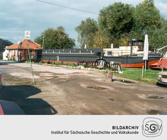 Historisches Schiffsgaststätte in Meißen Siebeneichener Straße