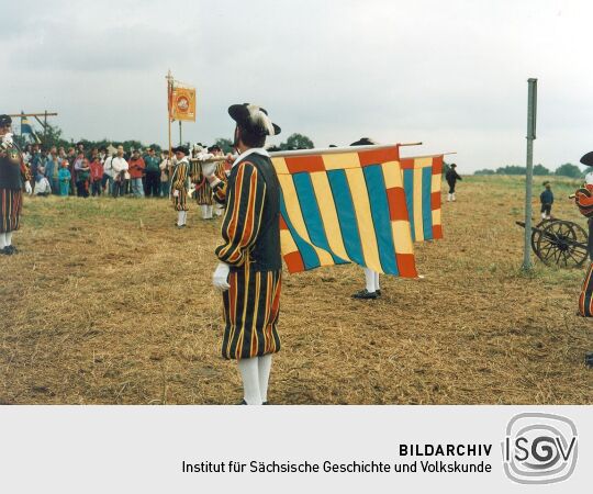 Fanfarenzug Niederburg auf dem Friedensfest in Kötzschenbroda