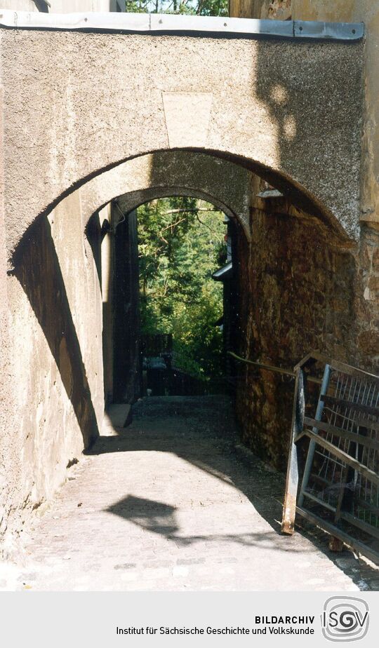 Alter Durchgang in Schwarzenberg