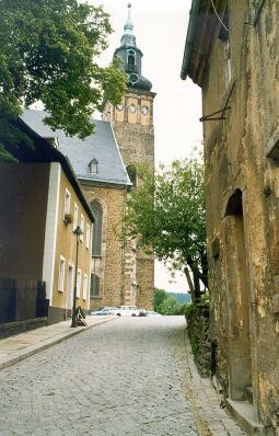 Bild: Kirche St. Wolfgang in Schneeberg