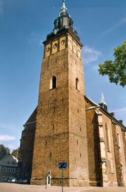 Bild: Kirche in Schneeberg