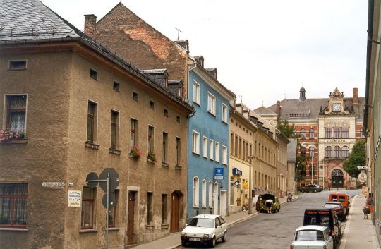 Blick auf die Lessingschule in Treuen