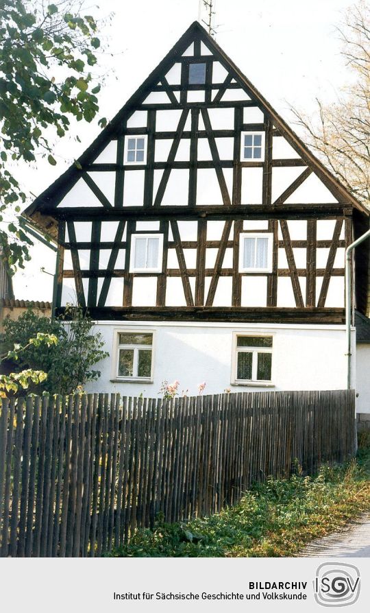 Wohnhaus mit Fachwerk in Seelingstädt