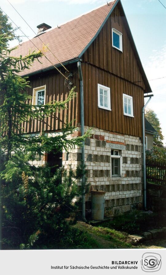 Ehemaliges Umgebindehaus in Hinterhermsdorf