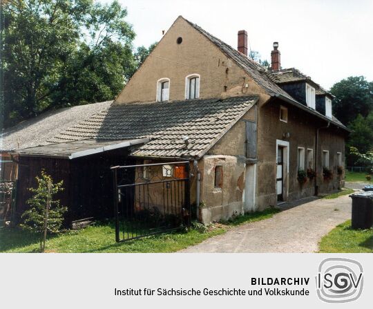 Wohnhaus auf dem Geländes des ehemaligen Rittergutes in Frohburg