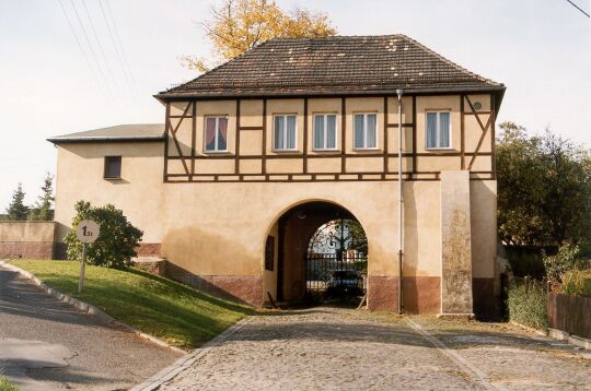 Torhaus des ehemaligen Rittergutes in Grimma/Hohnstädt