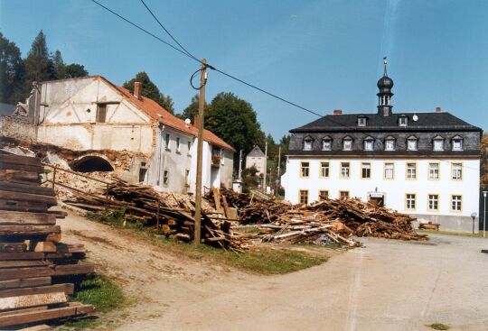 Auf dem ehemaligen Rittergut in Pirk