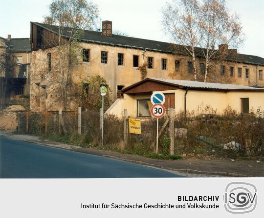 Lagerhaus einer Fabrik in Radebeul