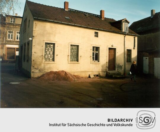Werkstatt und Lager des Abwasserverbandes in Radebeul