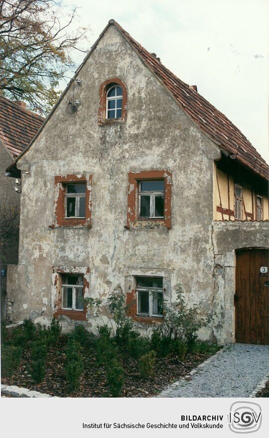 Wohngebäude eines ehemaligen Kleinbauernhofes in Cossebaude