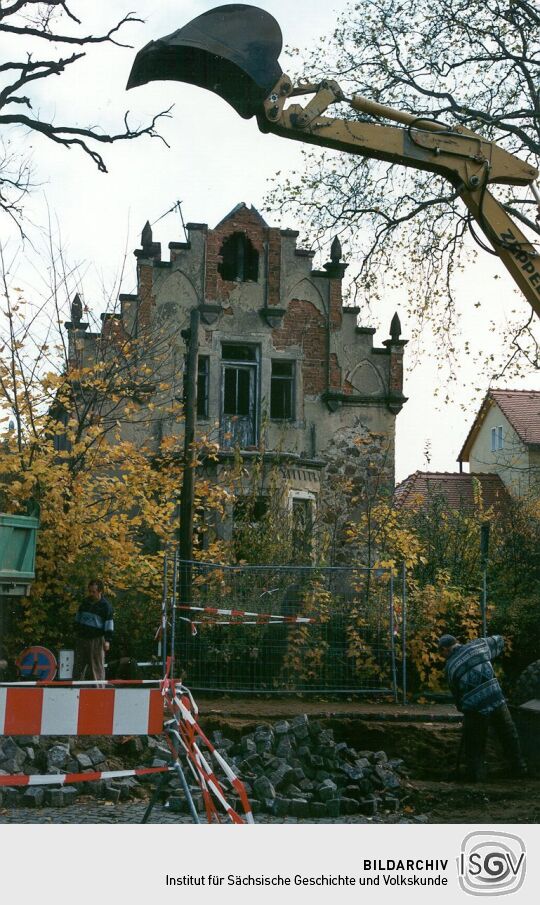 Wohnhauses in Radebeul soll abgerissen werden