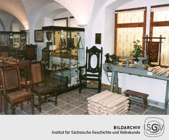 Im Stuhlbaumuseum in Rabenau