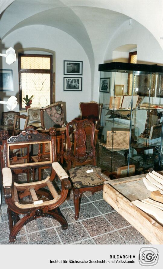 Im Stuhlbau-Museum in Rabenau