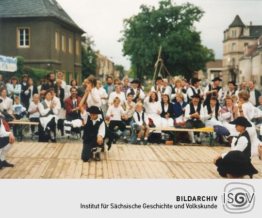 Bauerntanz zum Friedensfest in Radebeul