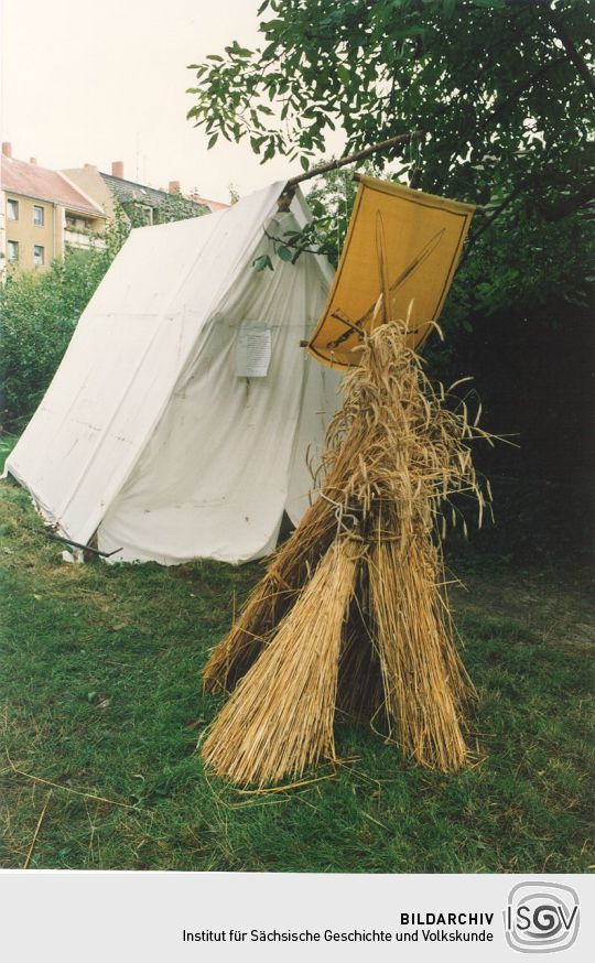 Historische Schau beim Friedensfest in Radebeul